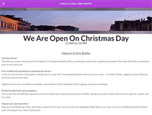 Tablet Screenshot of hibachipa.com
